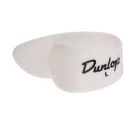 Dunlop White Plastic Thumbpicks Large Pack of 4