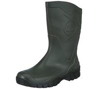 DUNLOP Wide-Calf Half-Height Wellies. Sizes 4-12UK (6 UK, Green/Black Sole)
