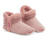 DUNLOP Women Bootie Slippers, Ladies Quality Ankle Slippers Memory Foam, Sheepskin Bootie Slippers Indoor Outdoor Shoes, Comfy Warm Winter Slipper Ankle Boots, Gift For Ladies