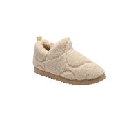 Dunlop Women's 'Celeste' Full Shoe Slippers in Beige | Size: 3 Dunlop Beige 3
