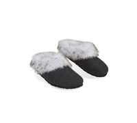 DUNLOP Slippers for Ladies (5, Charcoal, numeric_5)