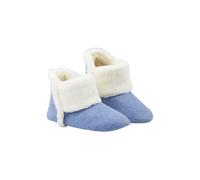 Dunlop Women's Fluffy Slipper Boots in Blue | Size: 6 Dunlop Blue 6