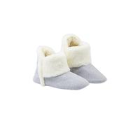 DUNLOP Ladies Slippers (Grey, numeric_6)
