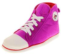 Dunlop Womens Hi Top Trainer Boot Slippers Pink, Size- 5-6 UK/ Medium