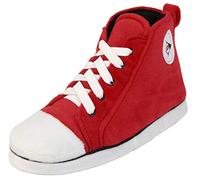 DUNLOP Womens Hi Top Trainer Boot Slippers Pink UK 5-6