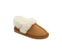 Dunlop Women's 'Juniper' Full Shoe Slippers in Tan | Size: 8 Dunlop Tan 8