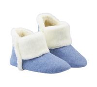 Dunlop Women's Slippers, Fluffy Slipper Boots with Memory Foam Insoles