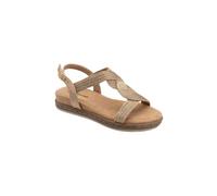 Dunlop Women's 'Xenia' Open-Toe Slingback Sandals in Gold | Size: 4 Dunlop Gold 4