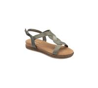 Dunlop Women's 'Xenia' Open-Toe Slingback Sandals in Grey | Size: 6 Dunlop Grey 6