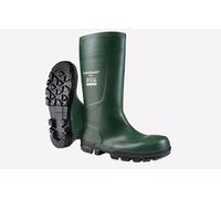 Dunlop Work-It Full Safety WATERPROOF Wellington Mens - Green - Size UK 13