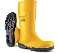 Dunlop Work-It Full S5 Safety Wellington Yellow UK13 Colour: Yellow, S UK13 - EU48 - US14