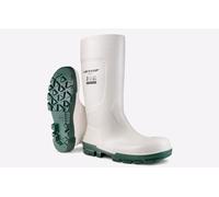 Dunlop Work-It Safety Wellington Mens - White - Size UK 14