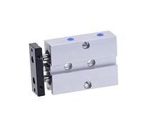 DunMuan 1pcs Pneumatic Cylinder Double Rod TN16 Bore Cylinder 5/10/15/20/25/30/35/40/50/60/70/80/90/100/125/150mm Stroke Aluminum Alloy DunMuan (Color : TN16x20)