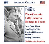 Dunn:Magill:Rpo:Yablonsky - DUKE: Piano Concerto / Cello Concerto