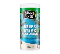 Dunn’s River Beef & Steak Seasoning 12 x 100g - Caribbean All-Purpose Spice Blend for Beef, Steak, and Grilled Meats, Bold and Savoury Flavour