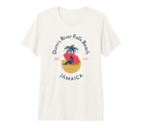 Dunn’s River Falls Beach Ocho Rios Jamaica Premium T-Shirt