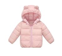 Dunne Down Jacket Children's Boys Girls Hooded Jacket Autumn Jacket - Lightweight Windproof Quilted Jacket Puffer Jacket with Hood Over Mountain Jacket Puffer Jacket Zip Sweat Jacket Wind Jacket 0-6