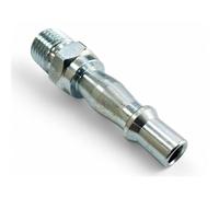 Dunnet Tools 1/4" Quick Release Air Line Connector - Heavy Duty Male BSP Fitting for Air Compressor, Pneumatic Tools & Spray Guns - Brass Quick Connect Coupling for Garage, Workshop & Airbrush Systems