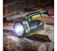 Dunnet Tools 10W LED Rechargeable Torch Multi Function Torches LED Super Bright Rechargeable Battery 3000mAh Work Light Flashlight Power Bank Light Camping Hiking Dog Walking Torch