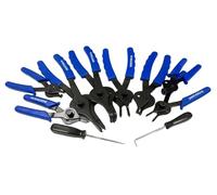 Dunnet Tools 11PC Heavy Duty Internal External Circlip Pliers Set Professional Snap Ring Removal Tool Kit for Mechanics, Automotive Repair, Fuel Lines, Filters & Fuel Tank Return Lines