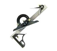 Dunnet Tools 12 Inch Combination Square Set with Stainless steel-ruler Centre Finder & Protractor Head | Precision Engineering Square and Angle Finder Tool for Woodworking, Carpentry and DIY Projects