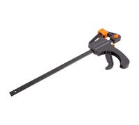 Dunnet Tools 12" Inch F Wood Clamps Hand Tools - Heavy Duty F Clamps for Woodwork and Metalwork - Easy Use Quick Release Clamp with Nylon Head - Multi Use Ratchet Clamp for Wood Metal Plastic