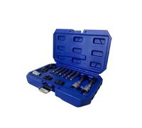 Dunnet Tools 13 Piece Alternator Free Wheel Pulley Removal Kit With Gloves Car Garage Tool Bit Kit Set Mechanics Hand Tools Set Automotive Professional Heavy Duty