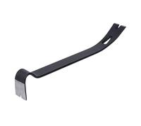 Dunnet Tools Pry Bar Angle Alloy Steel Soft Grip Pry Crow Bar Rubber Grip Handle Wrecking Bar Automotive Construction Professional DIY Crowbar Kit for Splitting Separating (15" Flat Nail Pry Bar)