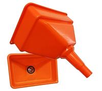 Dunnet Tools 2 Pack Large Wide Neck Funnel For Car Heavy Duty Plastic Funnel With Filter Wide Mouth Tractor Funnels For Oil Fuel Diesel Petrol Plastic Funnels For Car Motorcycle