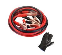 Dunnet Tools 200 AMP Heavy Duty Jump Leads Booster Cables 2.5 m - High-Performance Battery Starter Cables with Strong Clamps for Car, Van & Truck - Emergency Jump Start Leads for Roadside Use