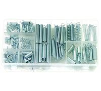 Dunnet Tools 200 Pcs Tension Springs Assortment Compression Springs Assorted Extension Springs Metal Spiral Springs Kit Extended Compressed Springs Set With Storage Case