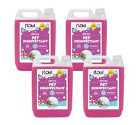 Dunnet Tools 20L Pet Stain And Odour Remover Disinfectant Floor Cleaner Safe For Pets Bubblegum Scented Pet Odour Eliminator Kennel Disinfectant And Deodoriser Floor Cleaner Liquid