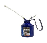 Dunnet Tools 3/4 Thumb Pump Oil Can with Spout | Garage, Workshop, Mechanic, Bike, Car Oiler | Hand Tool Oil Dropper with Rigid Spout | WD40, Silicone Spray, Chain Lube, and More