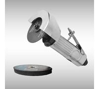 Dunnet Tools 3 Inch Air Cut Off Tool Air Grinder Disc Cutter 3" 75mm Air Cut Of Saw With 5pk Discs Angle Grinder Air Powered Hydraulic Mechanic Hand Tools