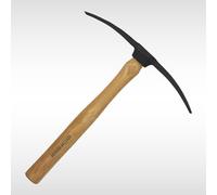 Dunnet Tools 400g Mortar Pick Masonry Hammer, Trade Bricklaying and Pointing Tool, Carbon Steel Pick and Chisel Head, Wooden Handle, Lightweight Hand Tool for Mortar Raking and Brick Joint Preparation