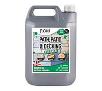 Dunnet Tools 5L Path, Patio and Decking Cleaner - High Strength Powerful Outdoor Cleaner for Driveways, Brick Wall - Pressure Washer Detergent Green Algae and Mould Remover