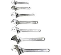 Dunnet Tools Adjustable Spanners | Small Adjustable Wrench, Mini Spanner Set for Plumbing Tools, DIY, Bike, and Tight Spaces | Compact Hand Tool for Mechanics, Home, and Workshop (4" to 18")