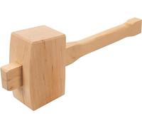 Dunnet Tools Beechwood Wooden Carpenters Mallet Tool Large Wooden Mallet, Professional Carpenters Hammer Wood Mallet Hammer, Wooden Woodworking Mallet for Chisels