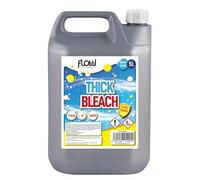 Dunnet Tools Bleach Thick 5L Disinfectant - Extra Strong Toilet Stain Remover, Bathroom Cleaner & Kitchen Cleaning Supplies - Cleaning Products For Mould, Limescale, Grout, Tile & Floor Cleaner Liquid
