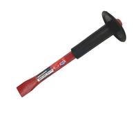 Dunnet Tools Cold Steel Chisel Professional Brick, Masonry and Stone Chisel with Comfort Grip and Hand Guard for Bricklaying, Concrete, and Home Improvement Tools, 250mm x 16mm