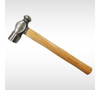 Dunnet Tools Hammer 32oz Ball Pein Hammer with Wooden Handle - Compact Engineers Mallet-Style Tool for Ball Pein Metalwork, Riveting, Crafts & Workshop Use