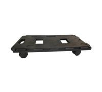 Dunnet Tools Heavy Duty Dolly Trolley On Wheels To Move Heavy Objects - 57cm X 31cm Plastic Furniture Dolly With Castors - 100kg Max Load Ideal Versatile Furniture Movers For Heavy Items