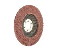 Dunnet Tools Heavy Duty Flap Disc for Angle Grinder - 40 Grit Aluminium Oxide Grinding and Sanding Disc for Metal, Wood, Plastic, and Woodworking - Angle Grinder Discs Attachment - (4 Set of 115mm)