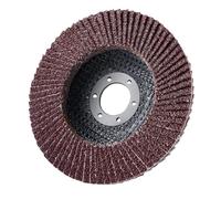 Dunnet Tools Heavy Duty Flap Disc for Angle Grinder - 60 Grit Aluminium Oxide Grinding and Sanding Disc for Metal, Wood, Plastic, and Woodworking - Angle Grinder Discs Attachment - (10 Set of 115mm)