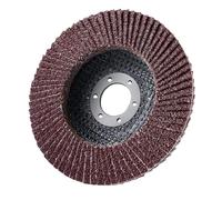Dunnet Tools Heavy Duty Flap Disc for Angle Grinder - 80 Grit Aluminium Oxide Grinding and Sanding Disc for Metal, Wood, Plastic, and Woodworking - Angle Grinder Discs Attachment - (4 Set of115mm)
