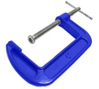 Dunnet Tools Heavy Duty G-Clamp DIY Tool Durable Equipment Building Supplies Clamps for Woodwork G Clamps C Clamp Joiner Woodworking Clamps Professional (1, 6" C-Clamp)