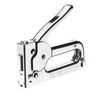 Dunnet Tools Heavy Duty Staple Gun with Adjustable Power Control, Lockable Handle Stapler for Wood, Wall, Carpet, Fabric with 6.35mm & 7.95mm Staples, Quick Jam Release