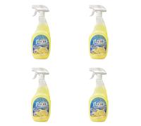Dunnet Tools Kitchen Cleaner Spray 750ml Pack of 4, Antibacterial Multi Surface Cleaner, Powerful Degreaser and Grease Remover for Kitchen Surfaces Worktops Hobs and Sinks, Fresh Scent