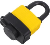 Dunnet Tools Long Heavy Duty Padlock Outdoor Weatherproof Long Padlocks with Keys 40mm Waterproof Gym Padlock Shackle Locks for Sheds Metal Gates Shed Lock