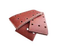 Dunnet Tools Mixed Grit Sanding Sheets | Hook & Loop Sandpaper for Wood, Metal, Walls | 40-120 Grit | Orbital Sander Pads | Wet, Dry, Fine, Coarse (20 Pcs)
